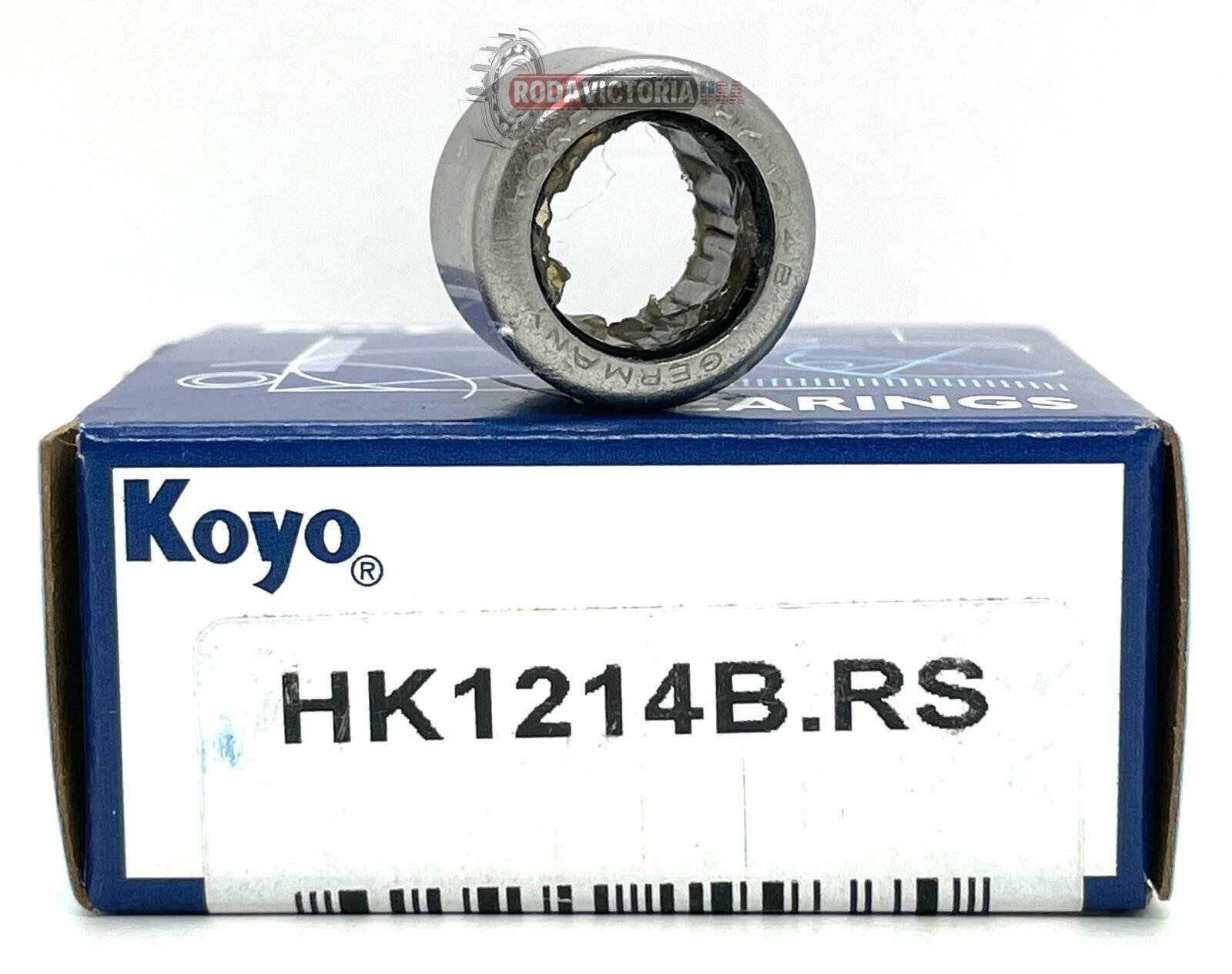 KOYO GERMANY HK1214 B RS Drawn Cup Needle Roller Bearing Premium 12x18x14 mm