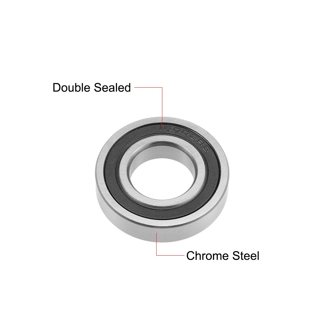 16003-2RS Deep Groove Ball Bearings 17mm ID 35mm OD 8mm 5pcs