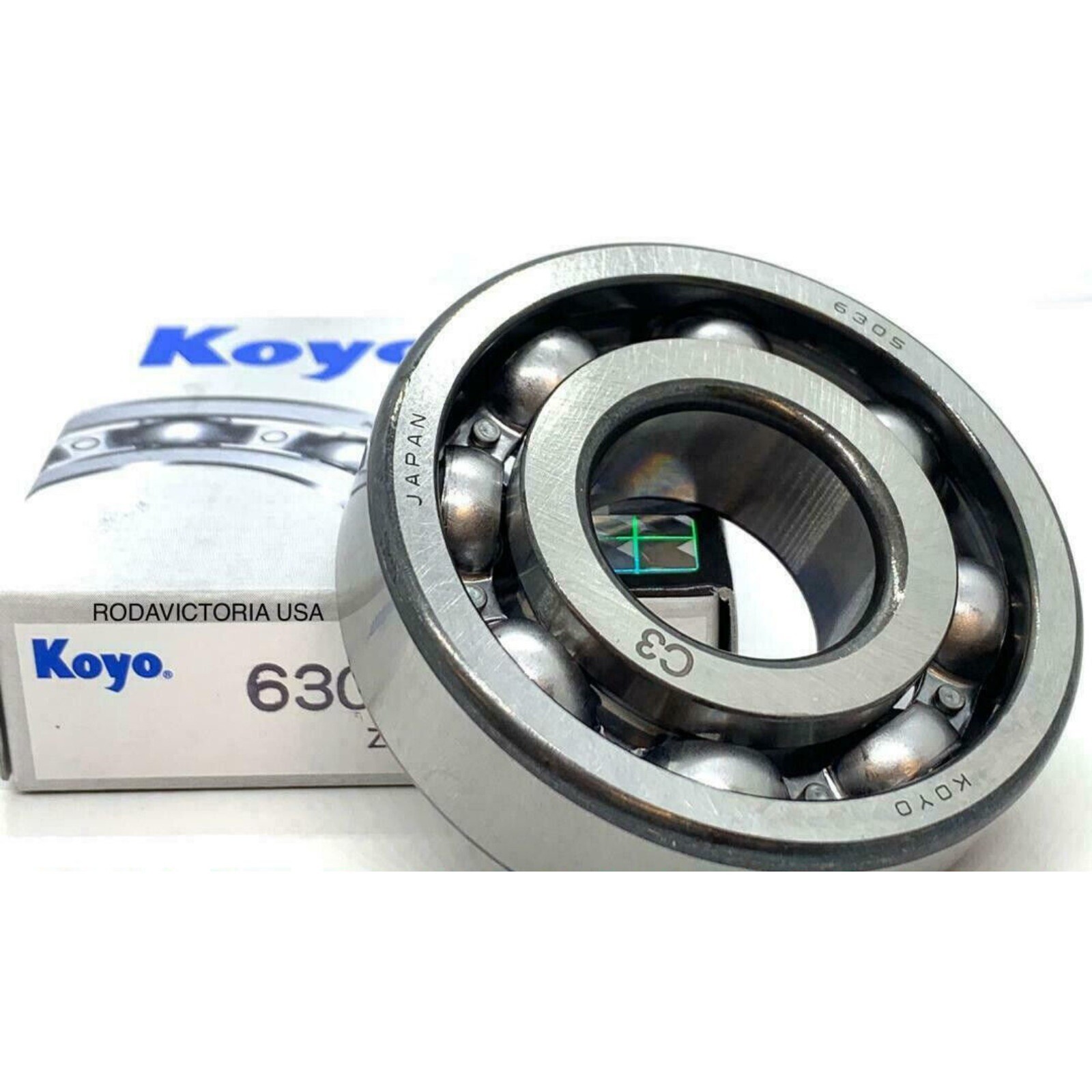6305 C3 KOYO DEEP GROOVE BALL BEARING 25x62x17