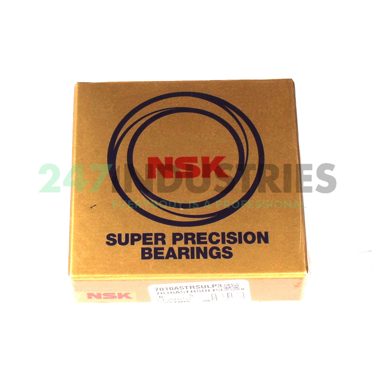 7010A5TRSULP3 NSK 50 x 80 x 16 mm ANGULAR CONT. BALL SINGLE ROW