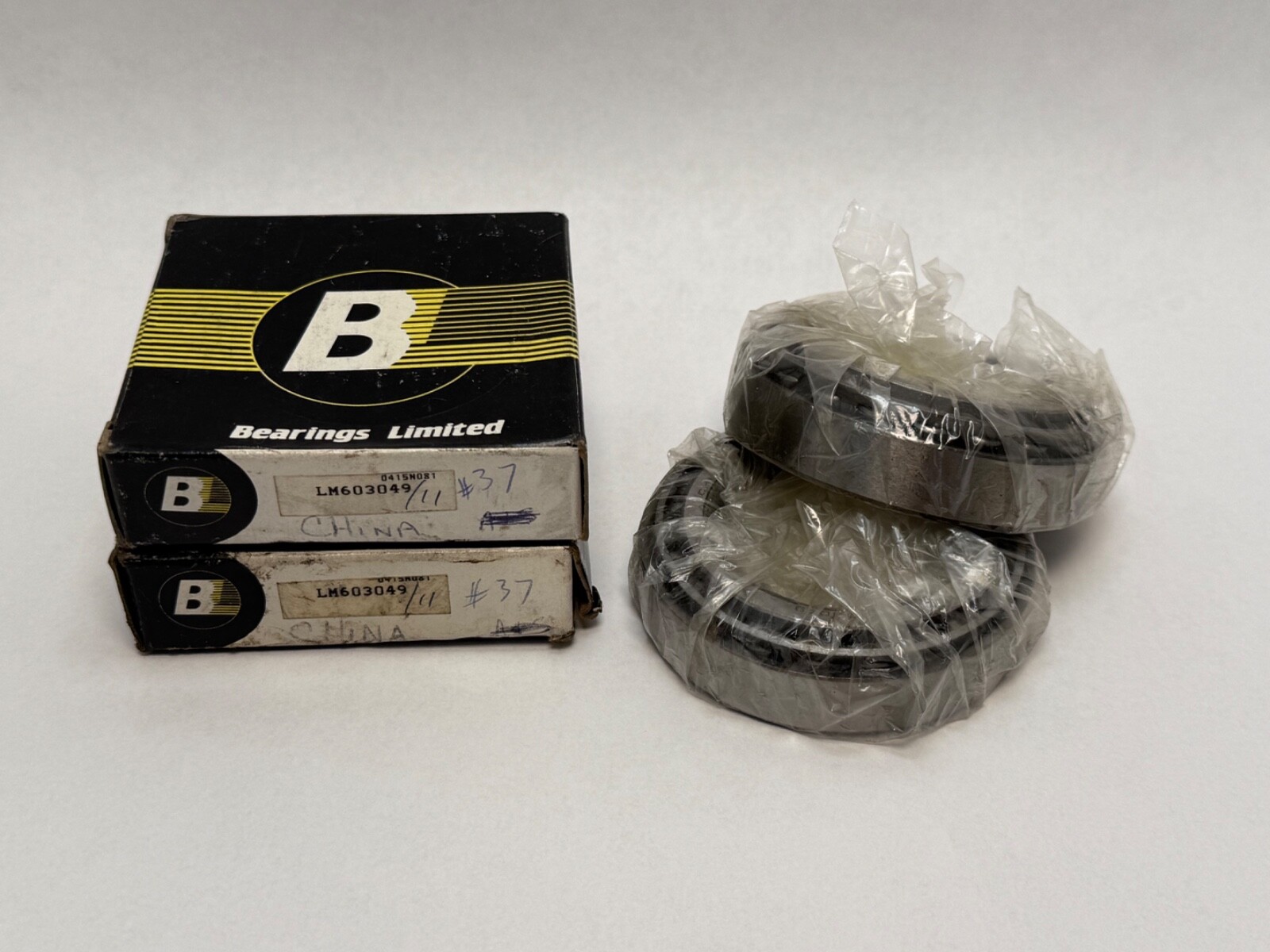 BL LM603049/LM603011 Taper Bearing Cone & Cup 1.7812″ ID 3-1/16″ OD 2 Pcs