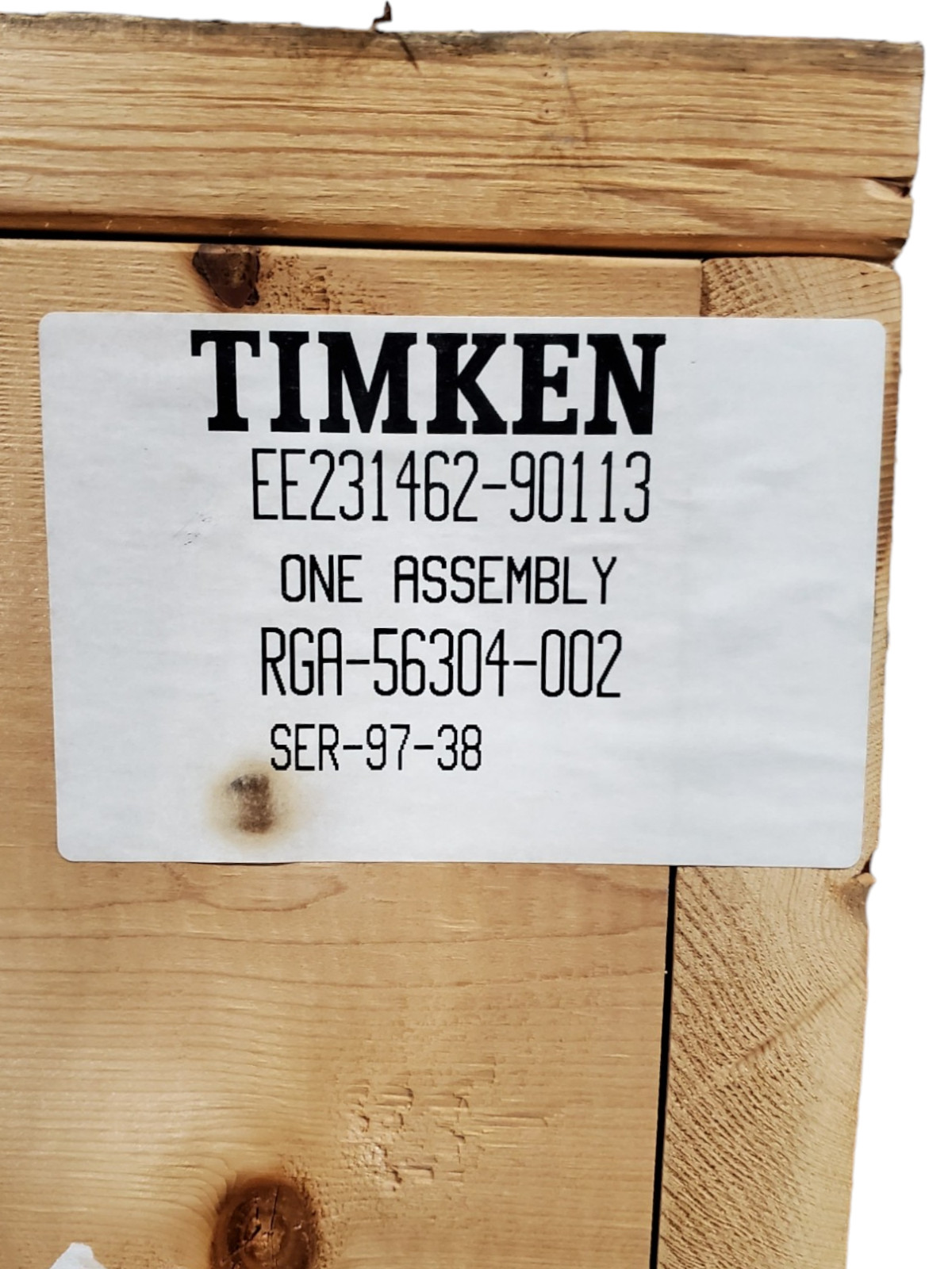Timken EE231462-90113 Tapered Roller Bearing Assembly 19-3/4″OD 14-5/8″BD 6-1/8″