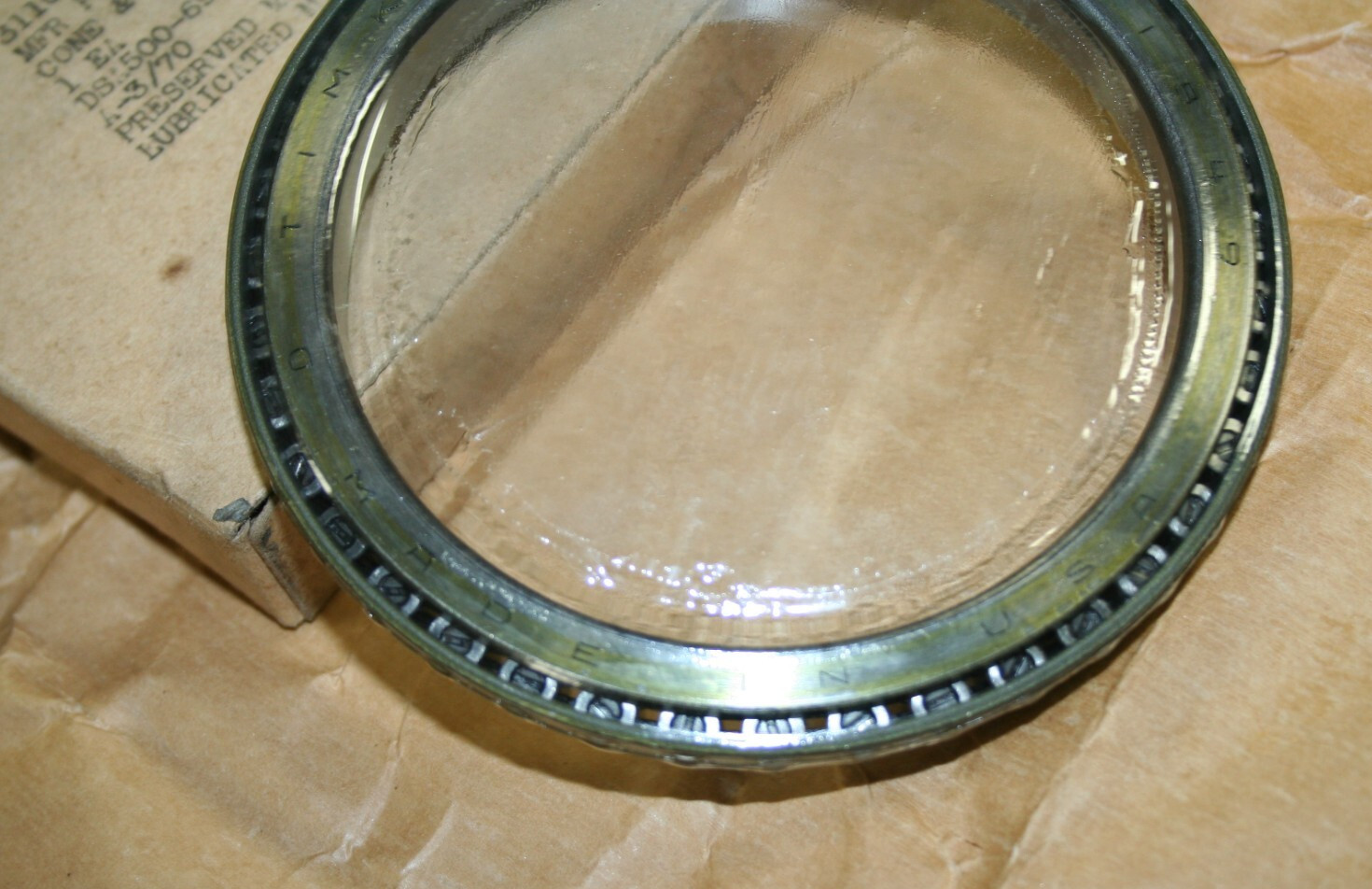 TIMKEN LL521849 Tapered Roller Bearing Cone, 4.2500 in Bore, 15.1 mm W – NEW –