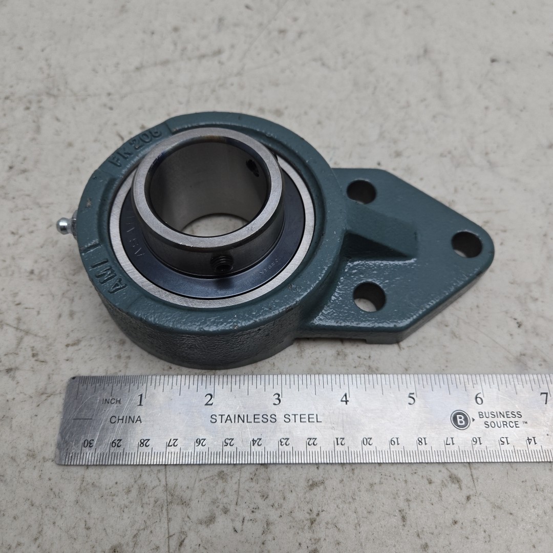 Ami Bearings UCFK208 Flange Bracket Bearing 40mm Bore 1-9/16″ 3 Bolt New