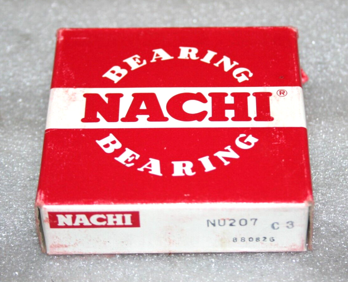 NACHI NU 207 C3 Cylindrical Roller Bearing * NEW *