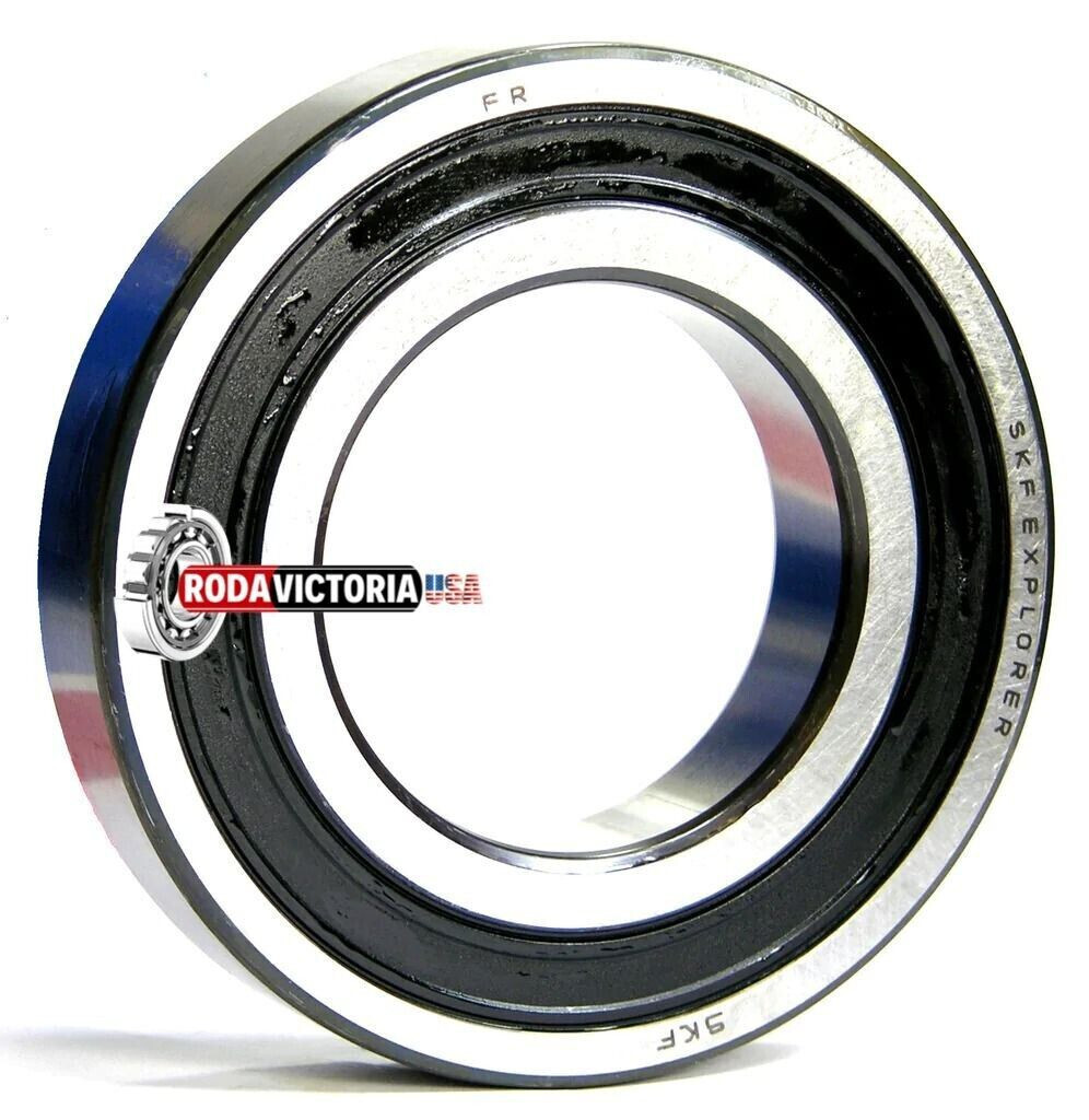 SKF 6215 2RS C3 DEEP GROOVE BALL BEARING, RUBBER SEALS 75x130x25 mm