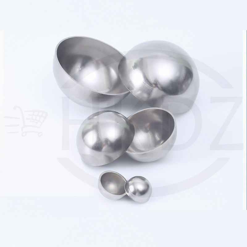 Aluminium Decor Hemispheres Ø20mm-350mm Hollow Half Round Ball Railing Balls Alu