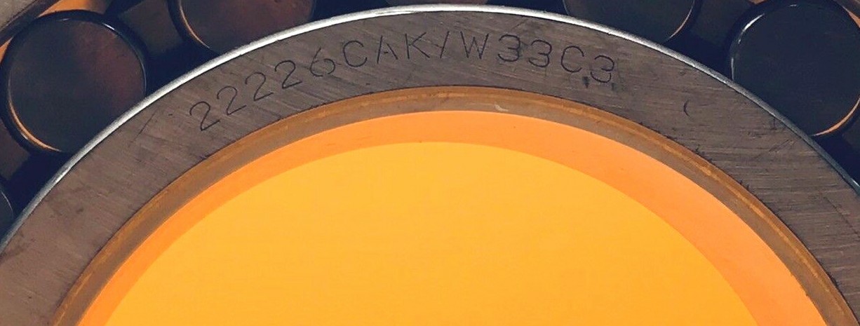 NEW BMS 22226 K SPHERICAL ROLLER BEARING 22226CAK/W33C3 5″-BORE SKF