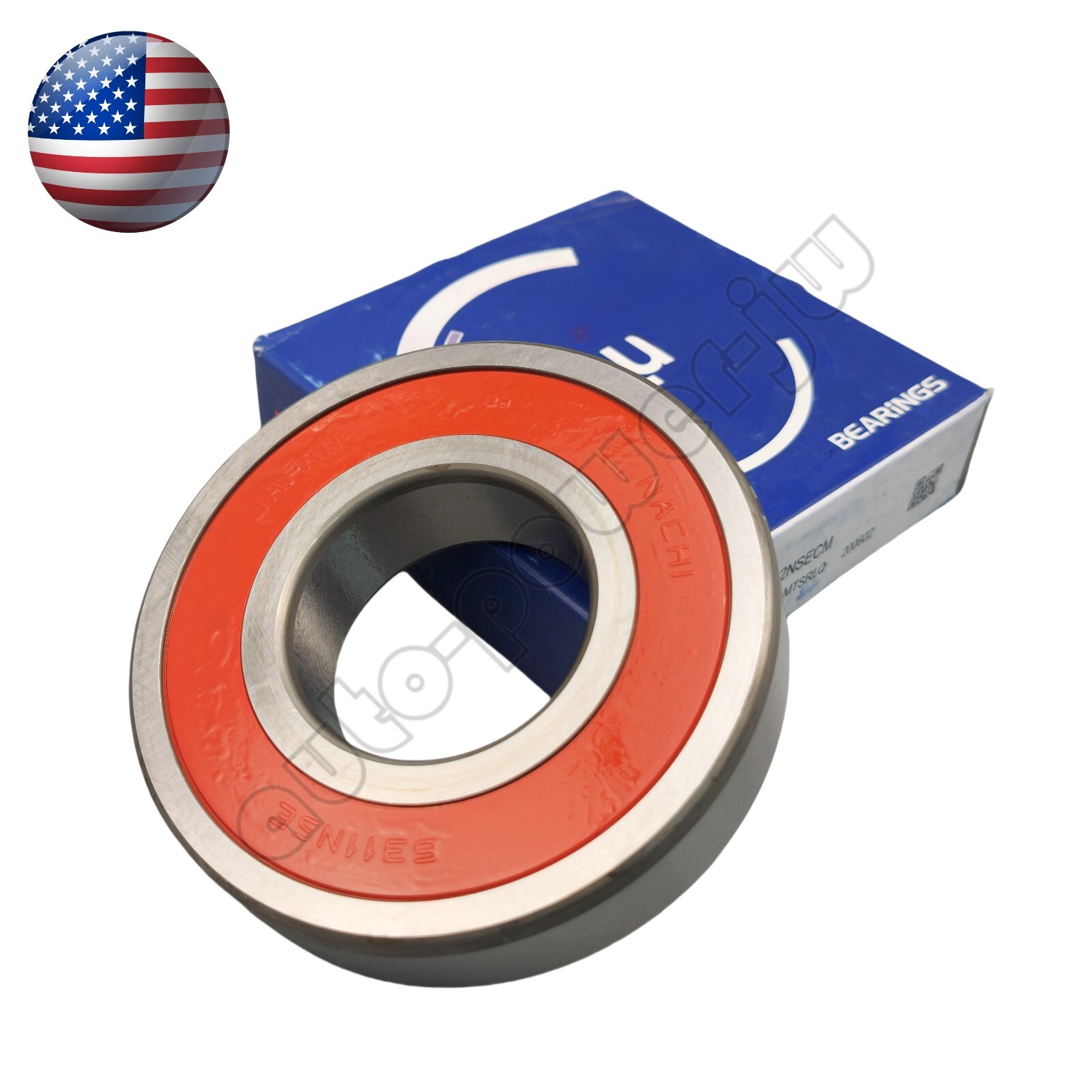 For NACHI 6311 2NSE C3 DEEP GROOVE BALL BEARING, RUBBER SEALED 55x120x29mm