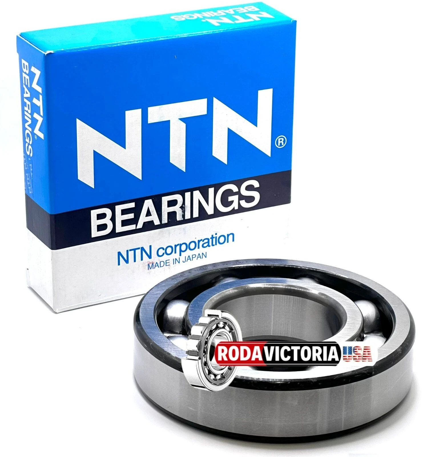 NTN 6313 C3 Deep Groove Ball Bearing, Open Type, No Seals 65x140x33 mm