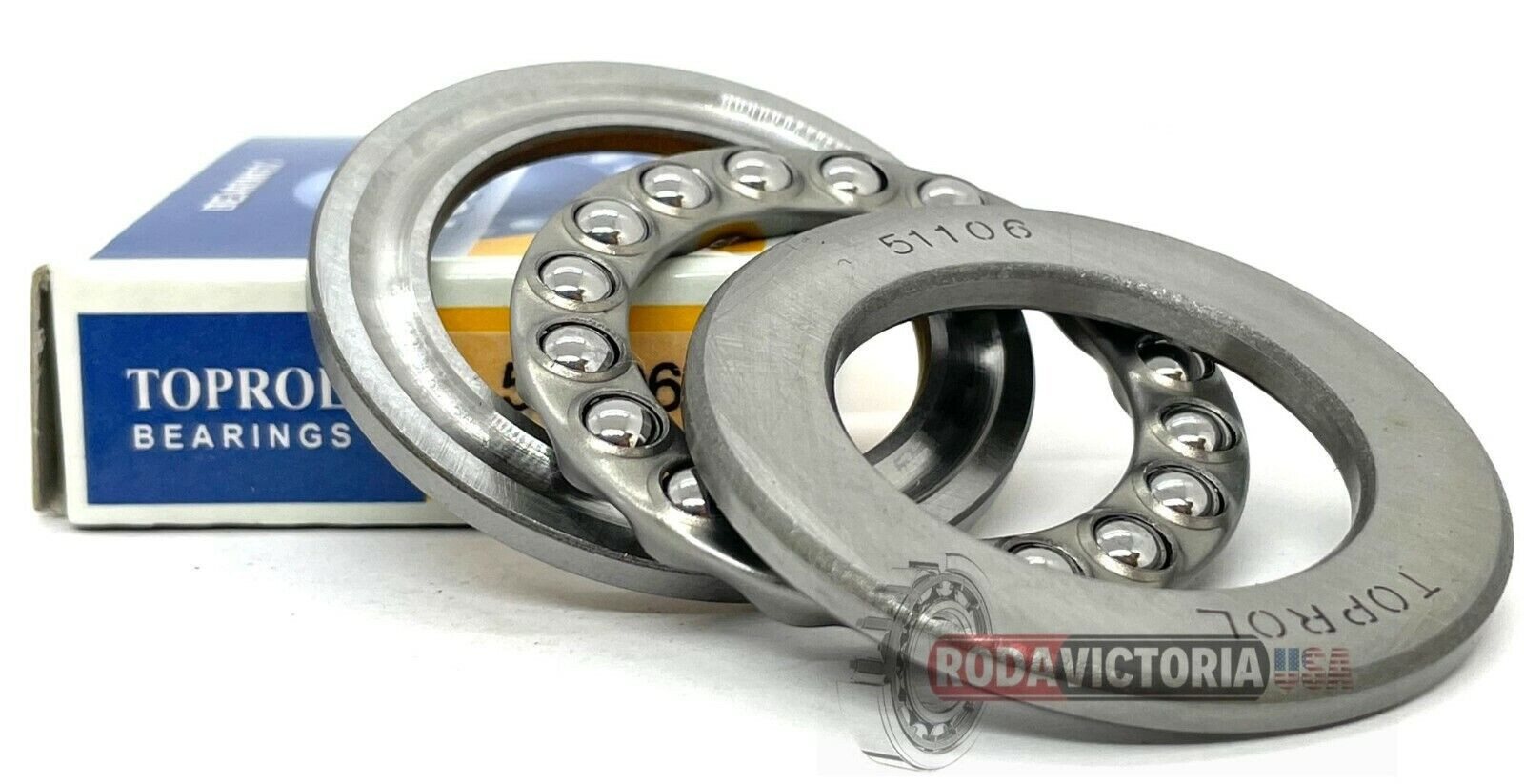 TOPROL 51106 Thrust Ball Bearings 30x47x11 mm