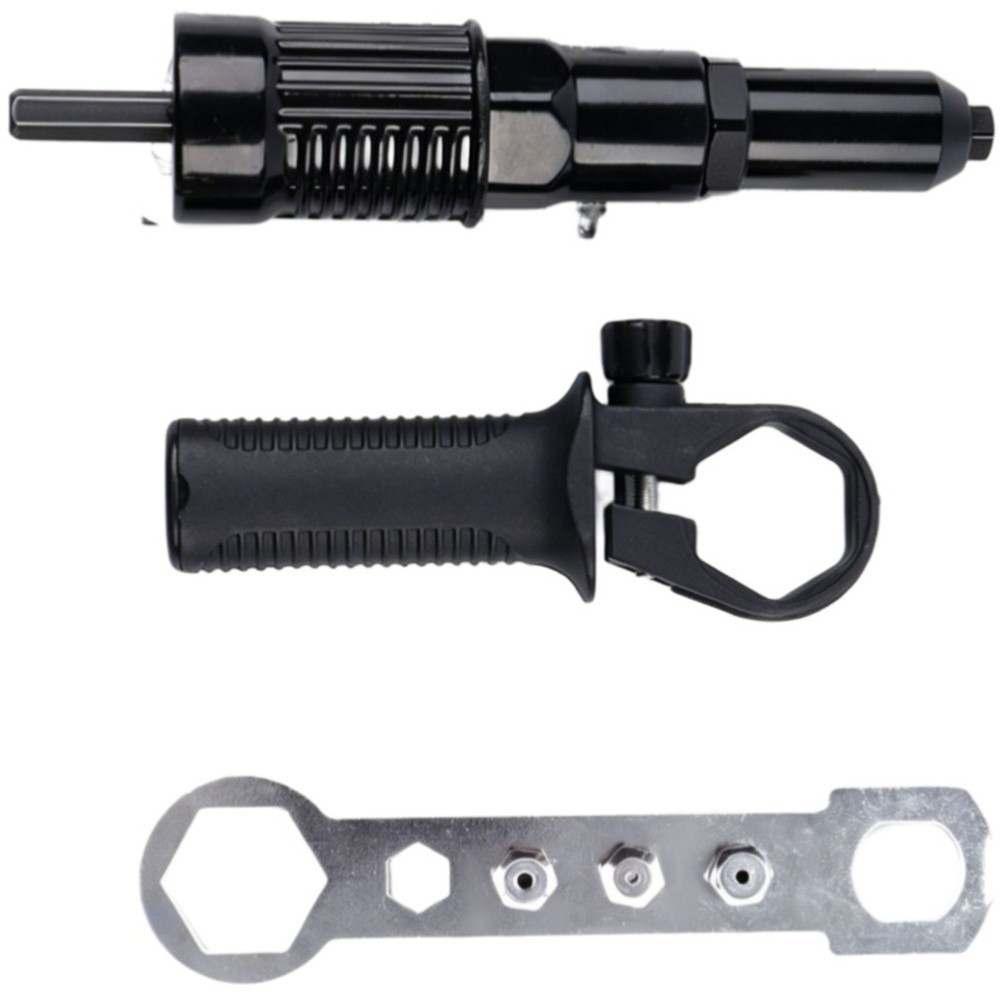 Aluminum Alloy Electric Rivet Tool Conversion Kit for 2.4mm to 4.8mm Rivets