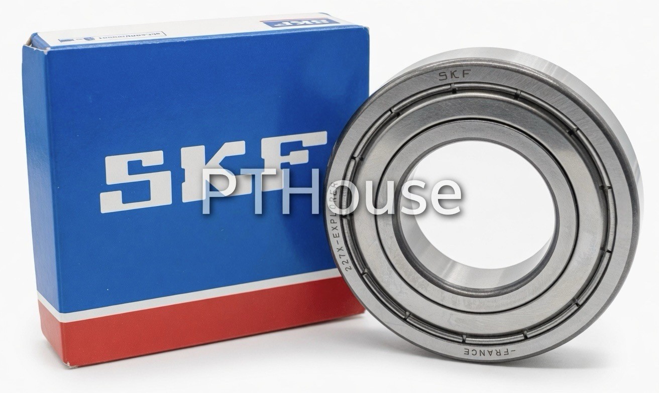 6207-2Z SKF DEEP GROOVE BALL BEARING, METAL SHIELDED 2Z 35x72x17 mm