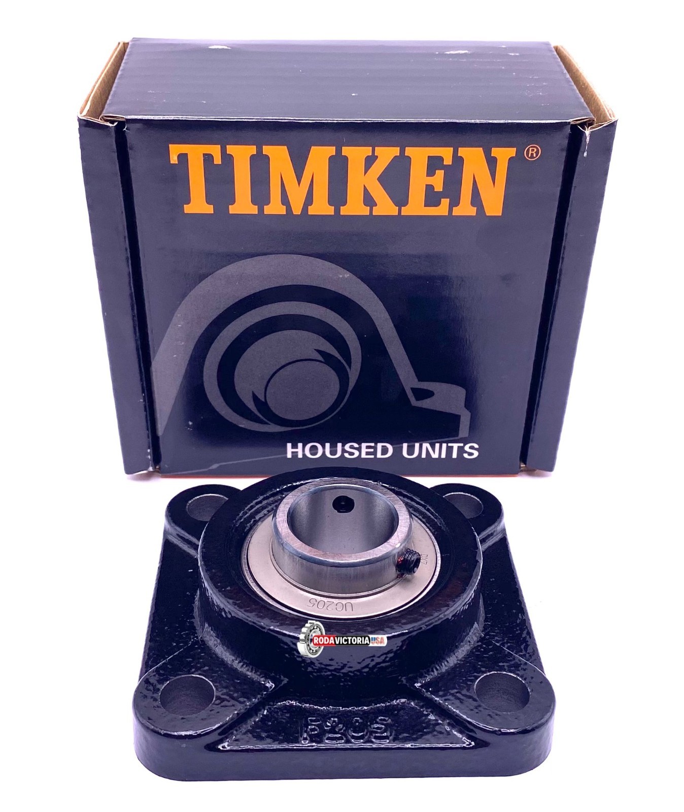 TIMKEN UCF205 Flanged Housing Bearing Unit YAR205-2F FYJ505 GYE25 KRRB 25mm ID