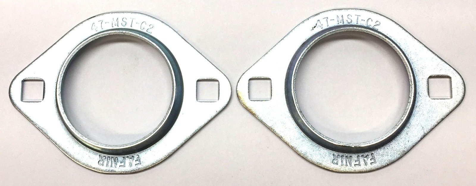 Fafnir Pressed Steel Housing Flange 47-MST-C2 [Lot of 2] NOS