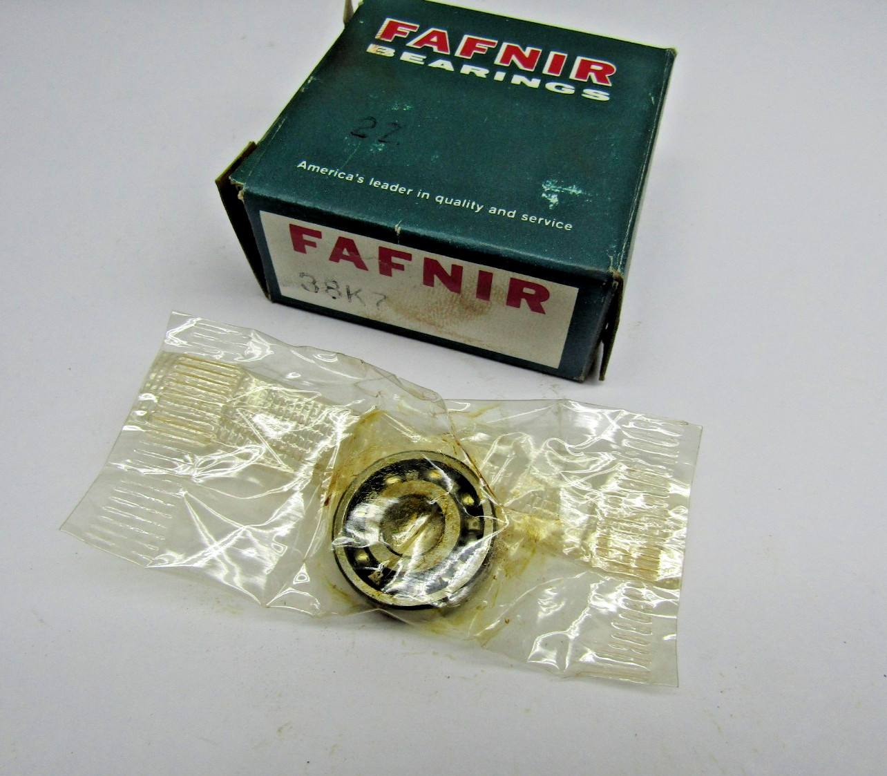 Fafnir 38K7 8mm X 22mm X 6mm Open Bearing