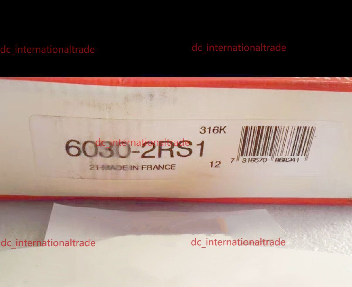 NEW SKF 6030-2RS1 single row deep groove ball bearing 1PCS #NN