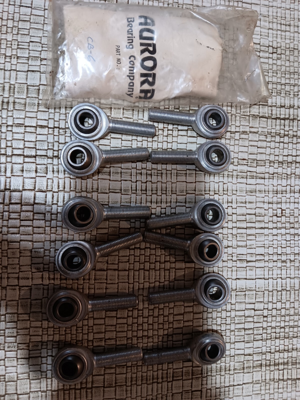 NEW AURORA CB6 Rod End Bearings NEW From OPEN PACKAGE