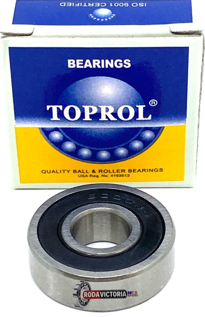 ZEN 6000 2RS DEEP GROOVE BALL BEARING, Rubber Sealed 6000DDU 6000LLU 10x26x8 mm