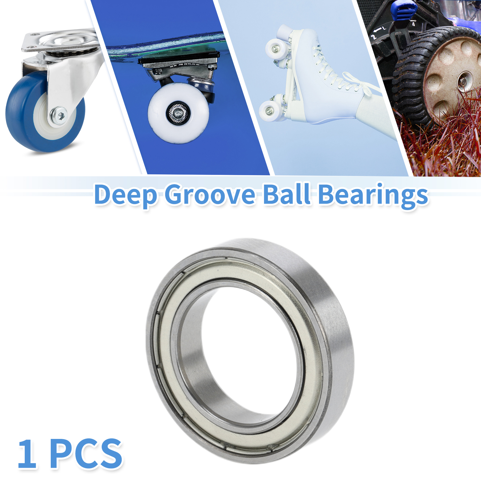 6804ZZ Deep Groove Ball Bearings 20x32x7mm 1 Pc Scooter Skateboard Wheel