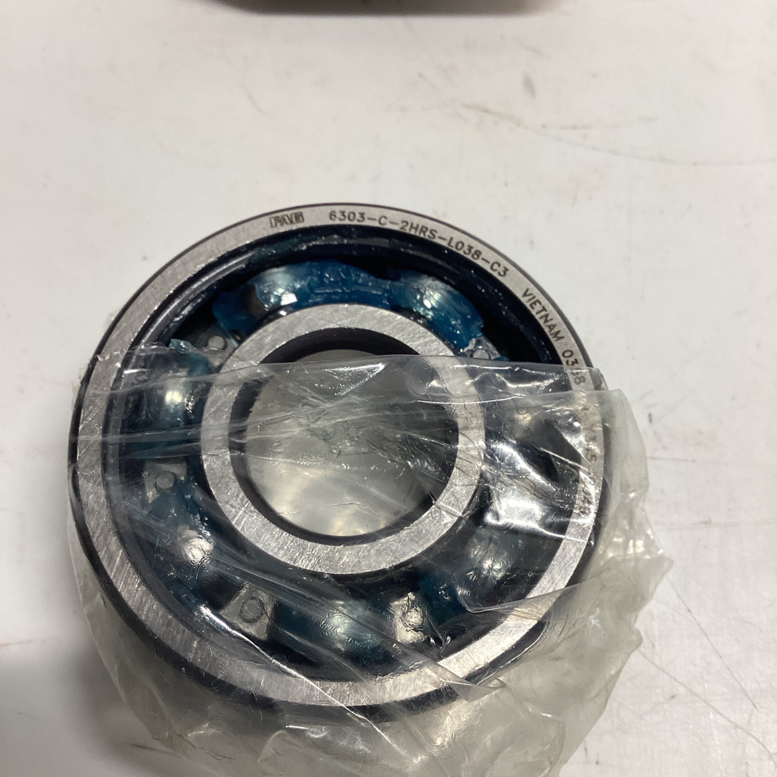 FAG 6303-C-2HRS-L038C3 Roller Bearing Lot Of 10 AC-182