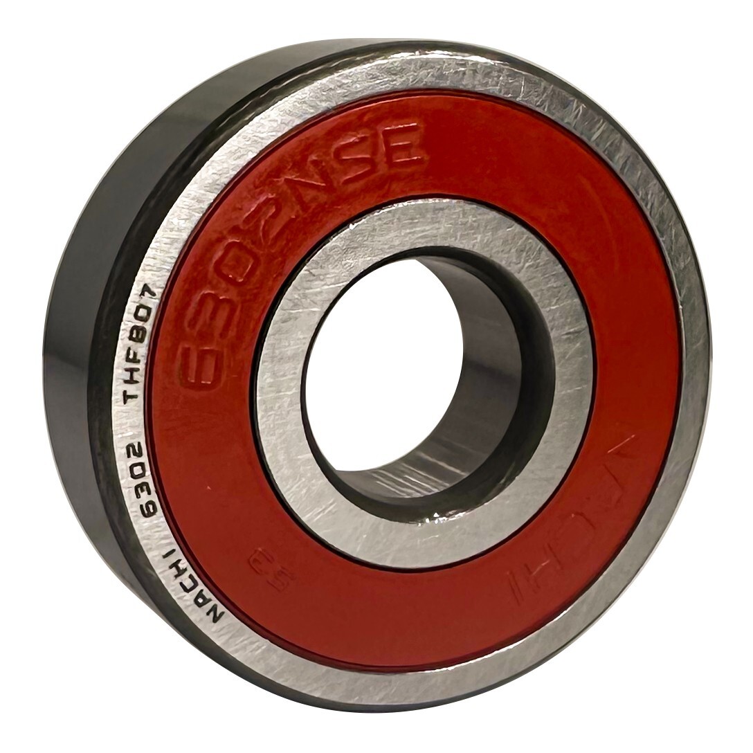 2PACK NACHI Brand 6302-2NSE 15X42X13MM Double Rubber Seal Ball Bearings 6302RS