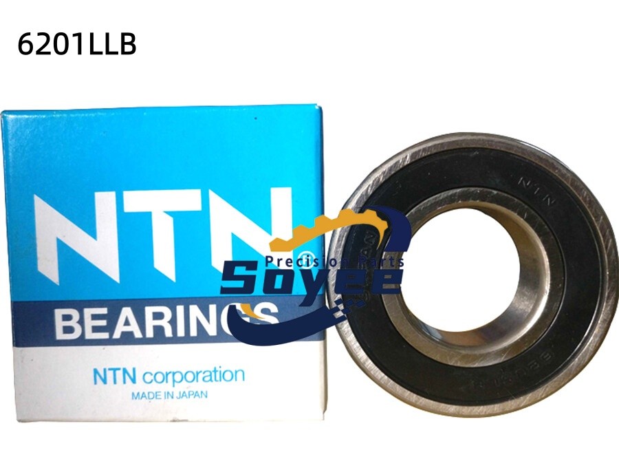 1PCS Brand New NTN 6201LLB Deep Groove Ball Bearing 12x32x10mm Fast delivery