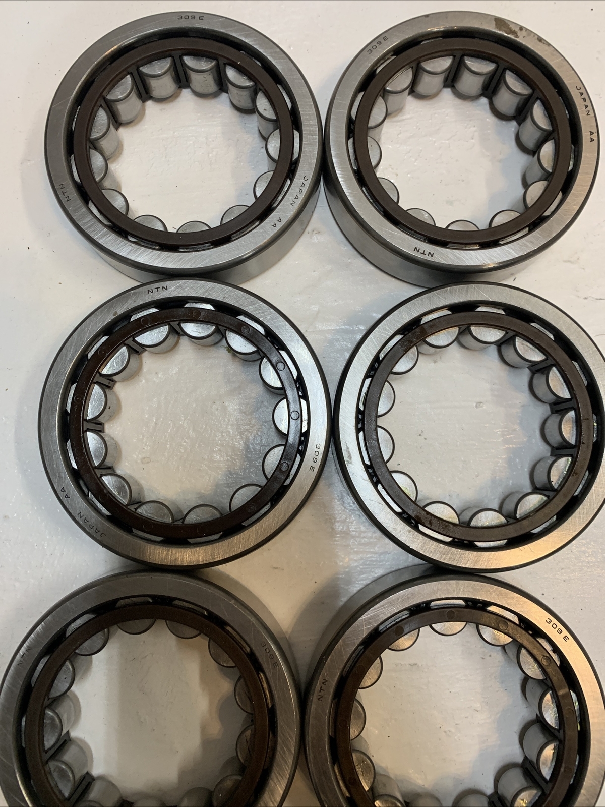 8 Pack Of NTN Japan AA 309 E Cylindrical Roller Bearings