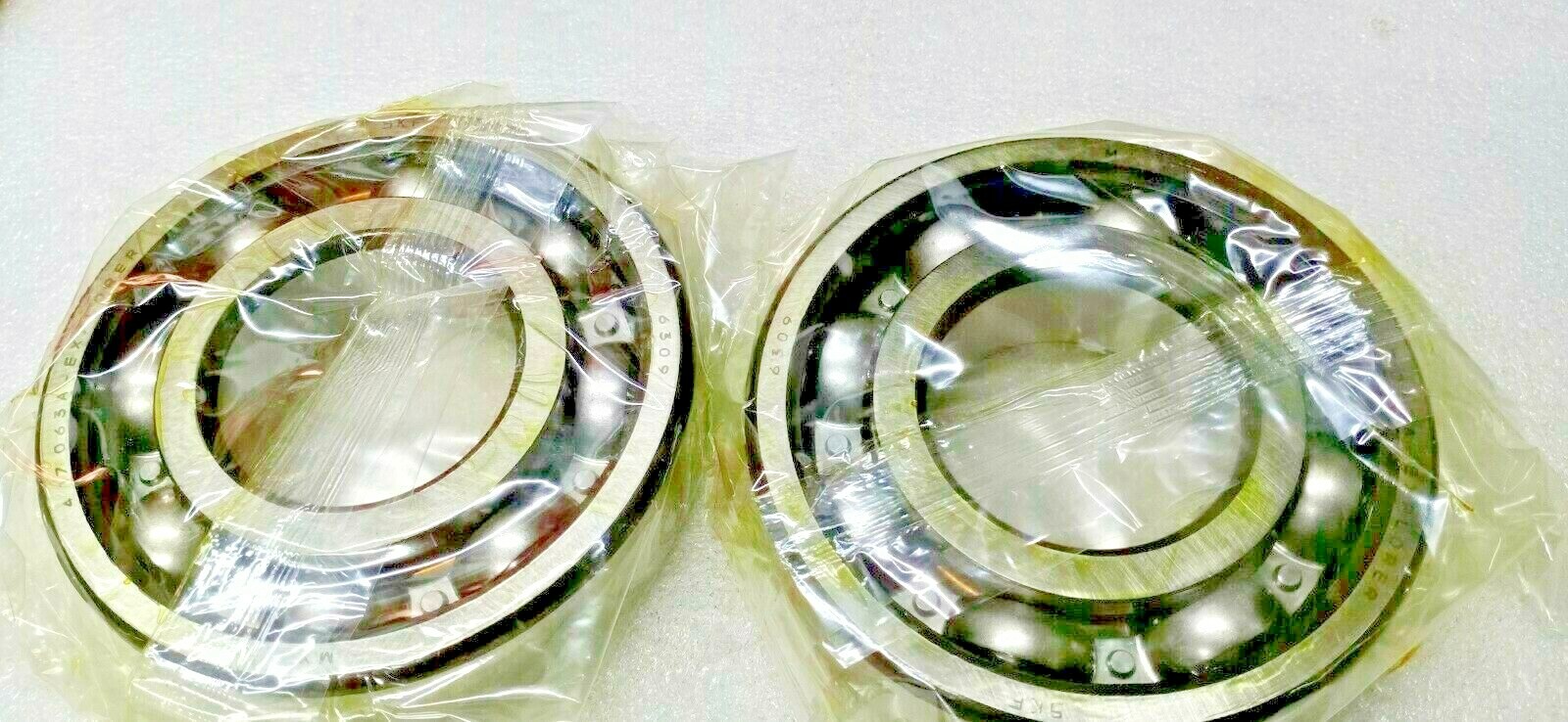 6309 Premium Quality ball bearings NEW SKF MALAYSIA LOT OF 2PC 6309
