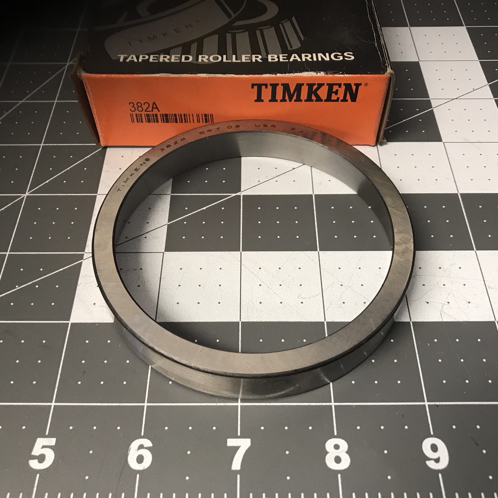 Timken 382A Tapered Roller Bearing Single Lot Of 2 (LA25Q)