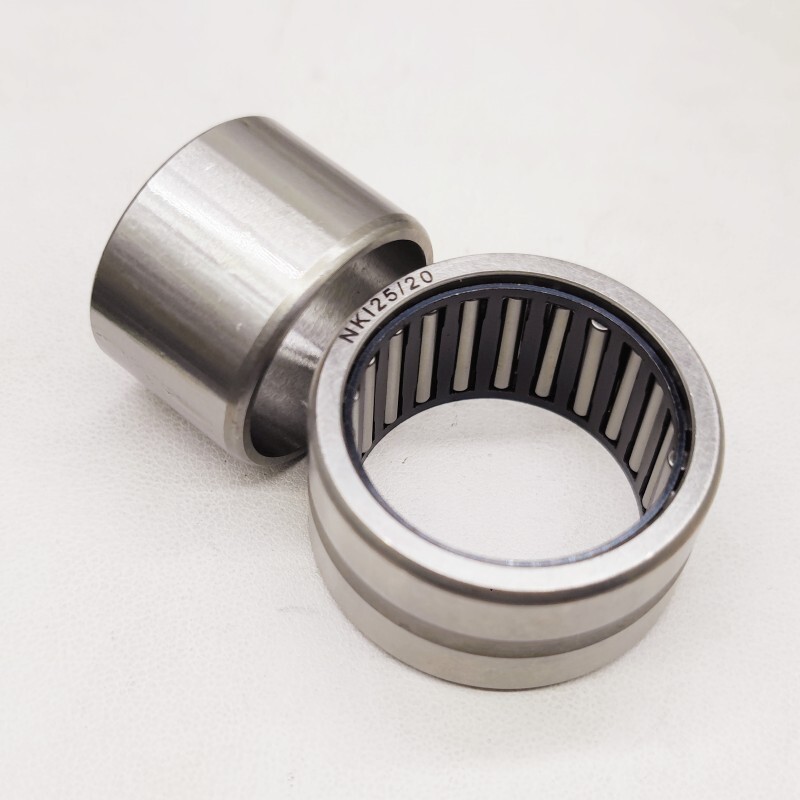 NKI Needle Roller Bearings with Inner Ring, Chrome Steel ID:20/22/25/28/30mm