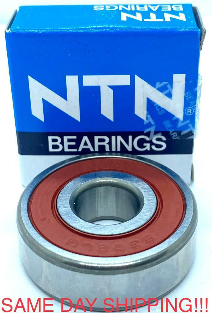 NTN 6302 LLU C3/5K DEEP GROOVE BALL BEARING, RUBBER SEALED 15x42x13mm 6302-2RS