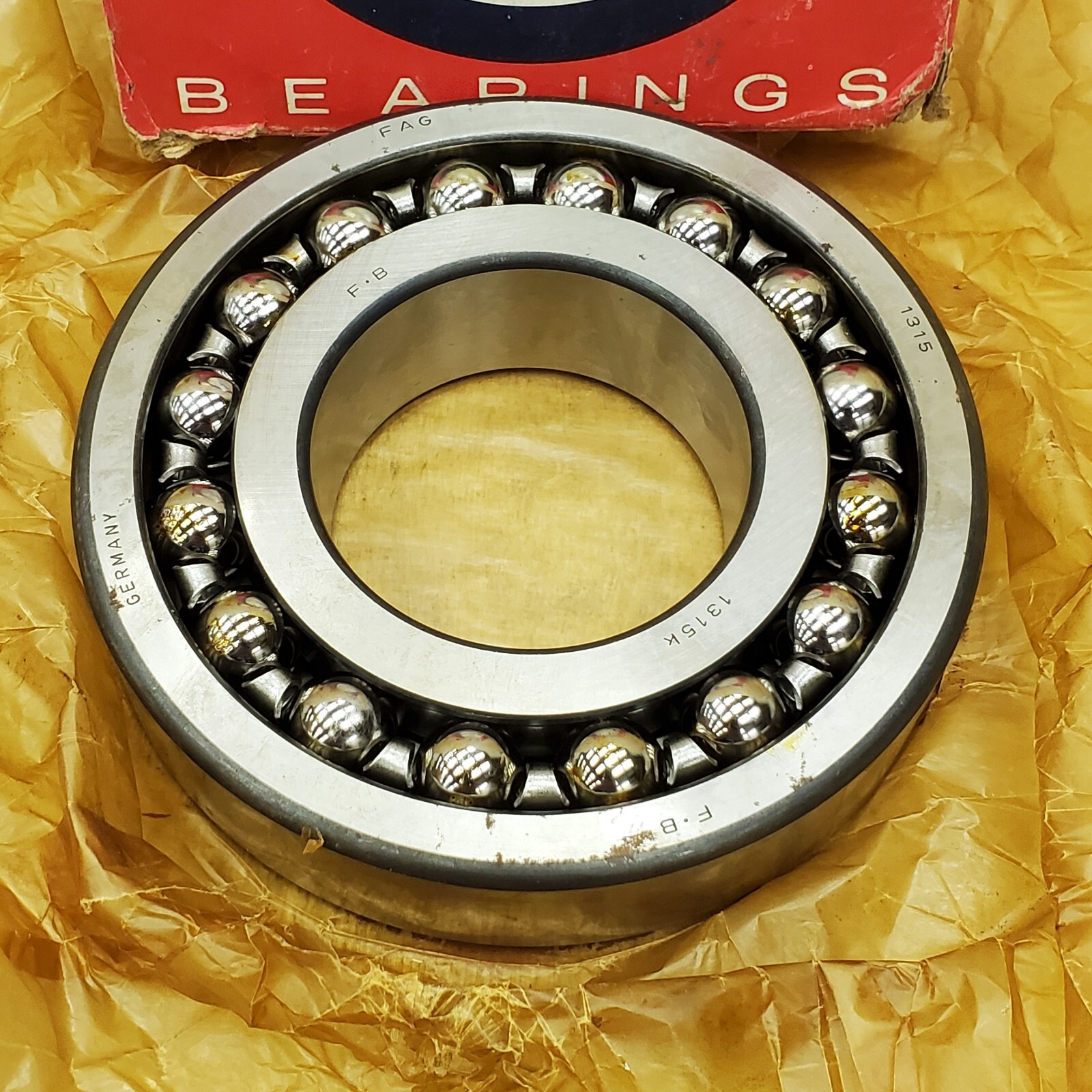 Consolidated (FAG) 1315K Self Aligning Bearing 75x160x37mm – NEW in Box