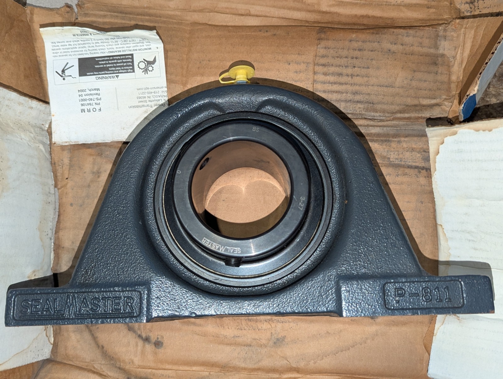 NEW GENUINE SEALMASTER SPM-39 CXU 2-7/16″ BEARING AIR HANDLING GOLD LINE “READ”
