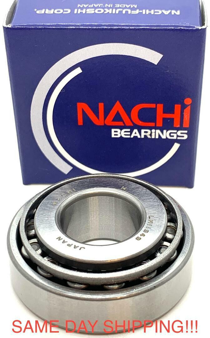 NACHI JAPAN LM11949 / LM11910 TAPERED ROLLER BEARING 19.05×45.237×15.494 mm