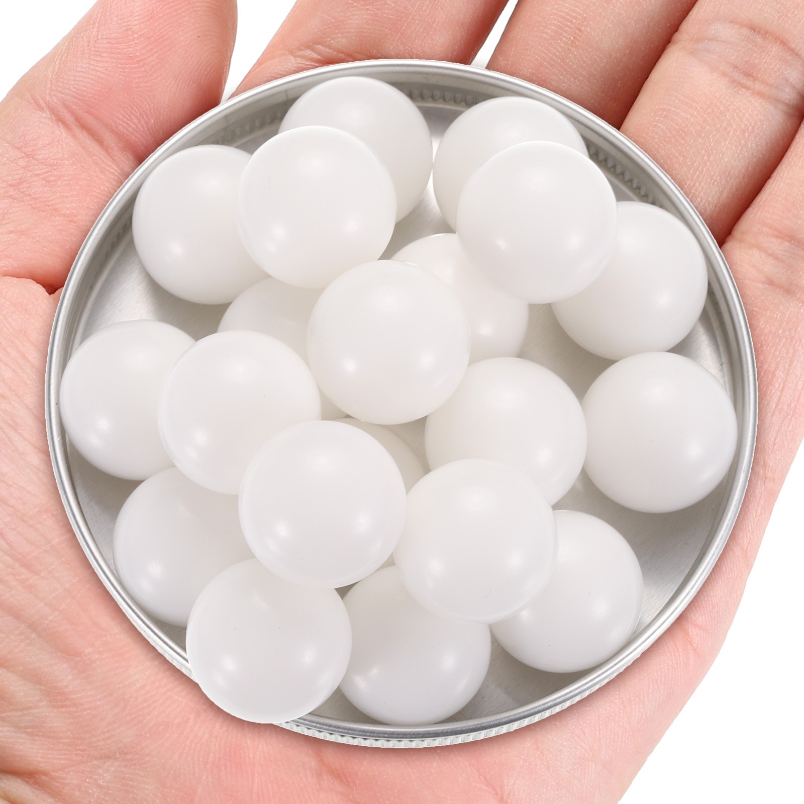 20pcs POM Bearing Balls 3/4″ 19.05mm Solid Plastic Bearing Balls