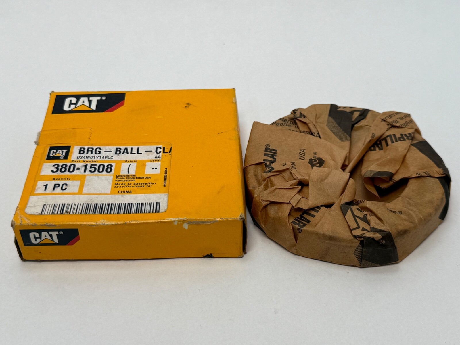 CAT 380-1508 Bearing Single Rubber Seal 6013RS 6013 3801508 65x100x18 mm
