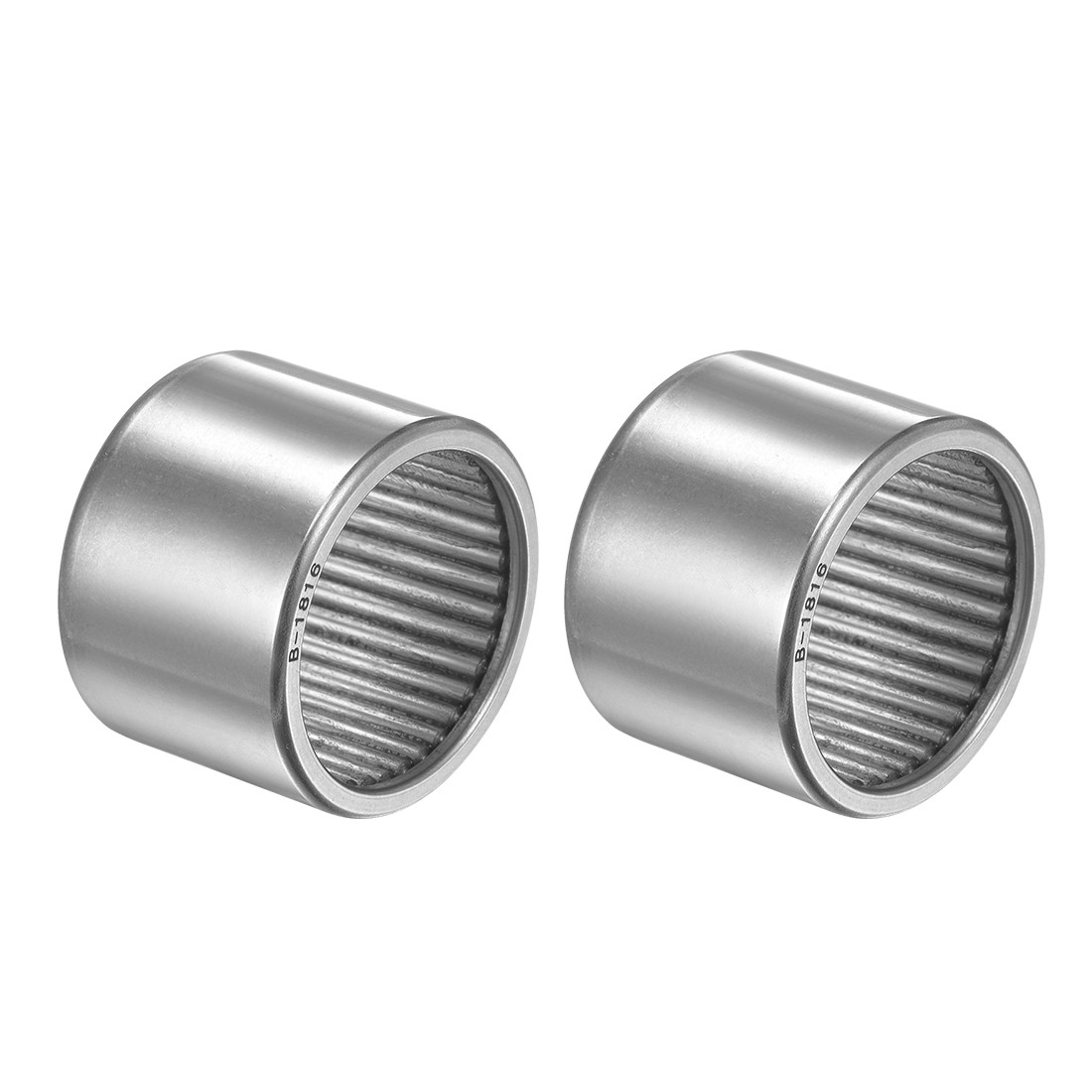B1816 Needle Roller Bearings 1-1/8″ x 1-3/8″ x 1″ Full Complement Drawn Cup 2pcs