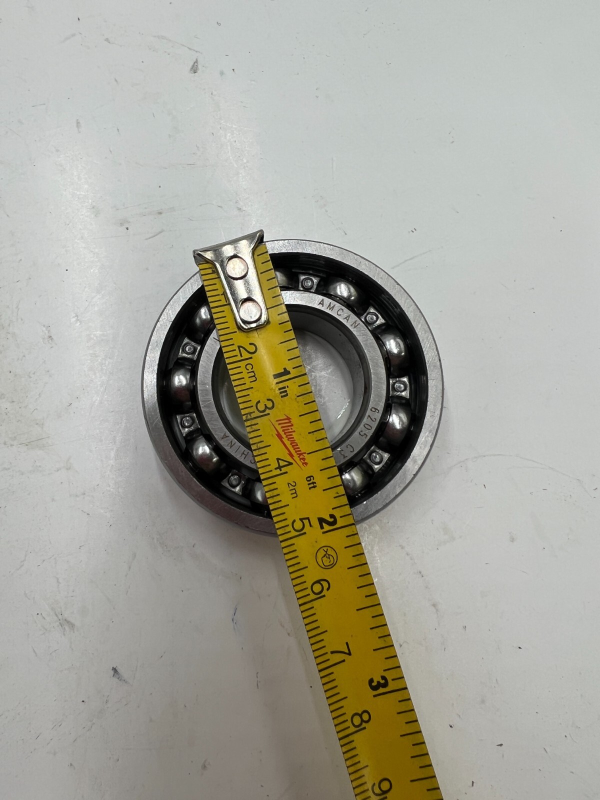 (QTY 10) Amcan 6205 C3 Deep Groove Ball Bearing
