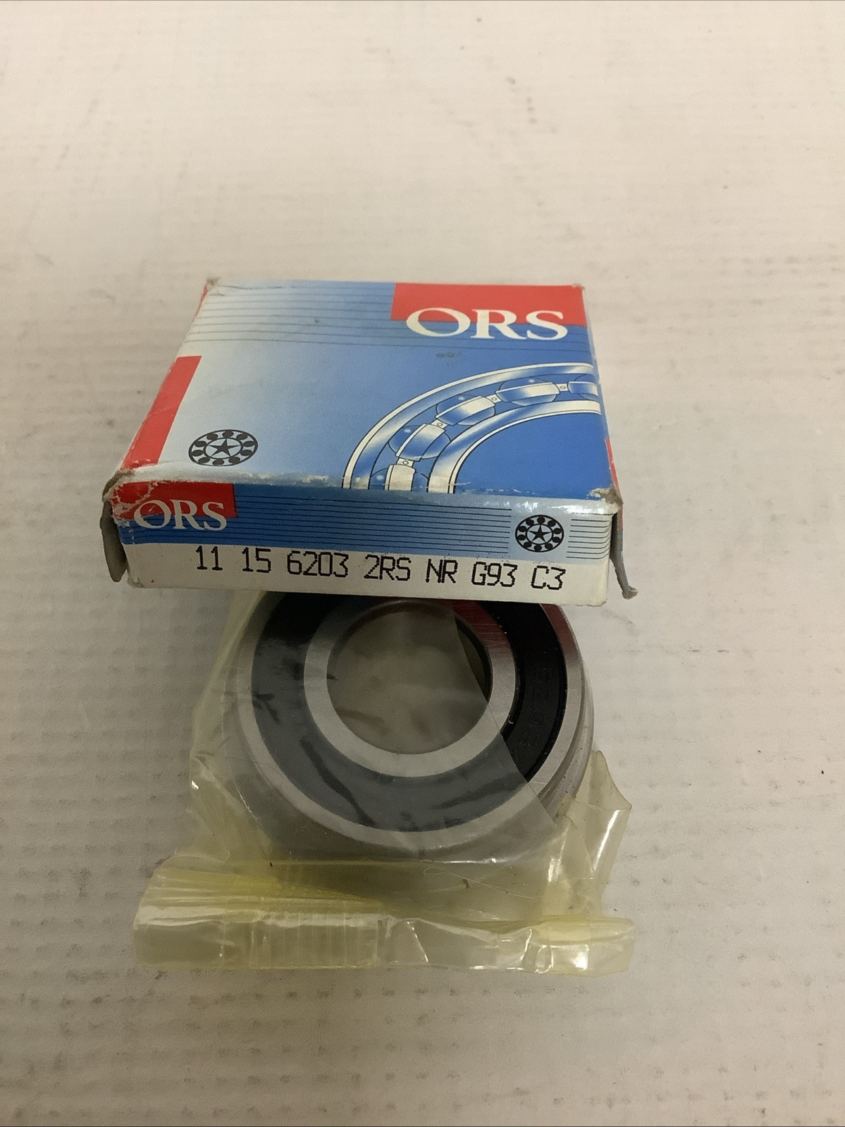 ORS 6203-2RSNR Deep Groove Ball Bearing – Double Sealed Snap Ring