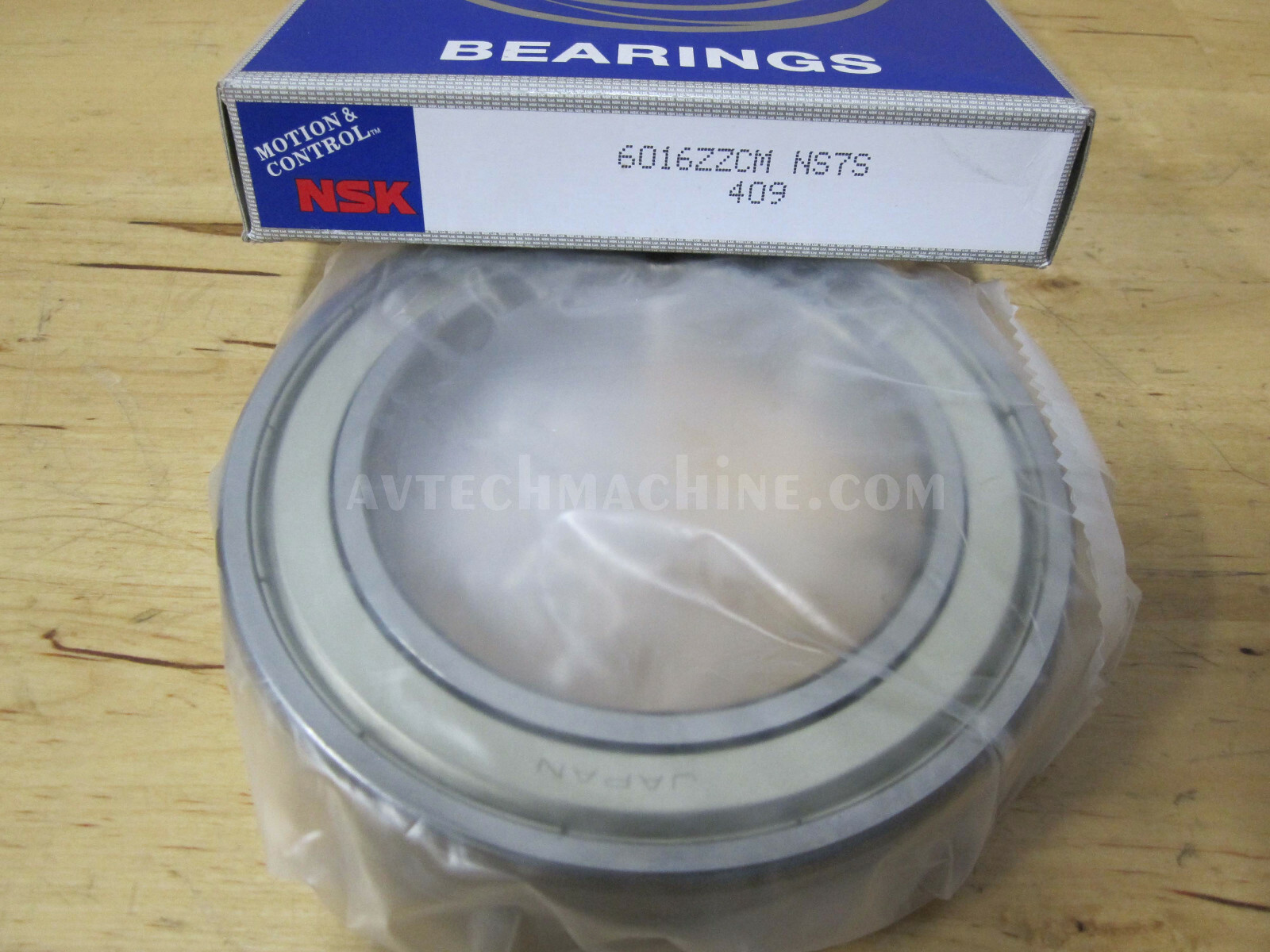 6016ZZ NSK Deep Groove Ball Bearing 80x125x22mm