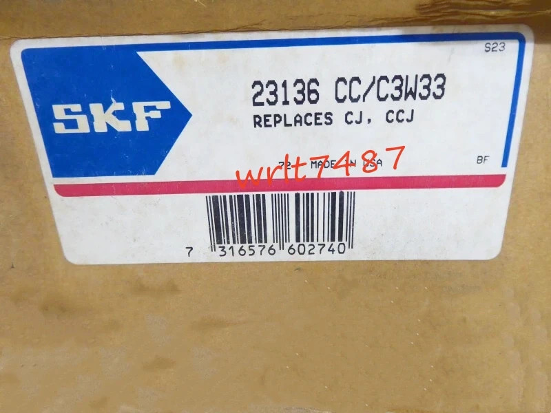 1PC SKF 23136 CC/C3W33 spherical roller bearing