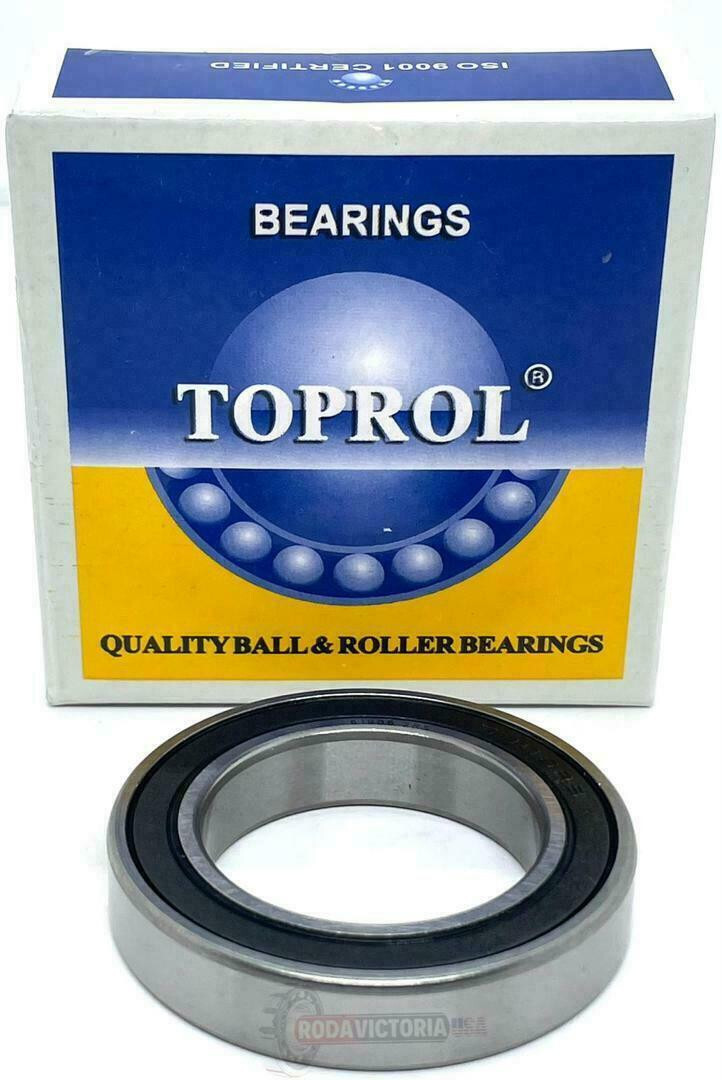 TOPROL 6907-2RS C3 Premium Sealed Ball Bearing, 35x55x10mm