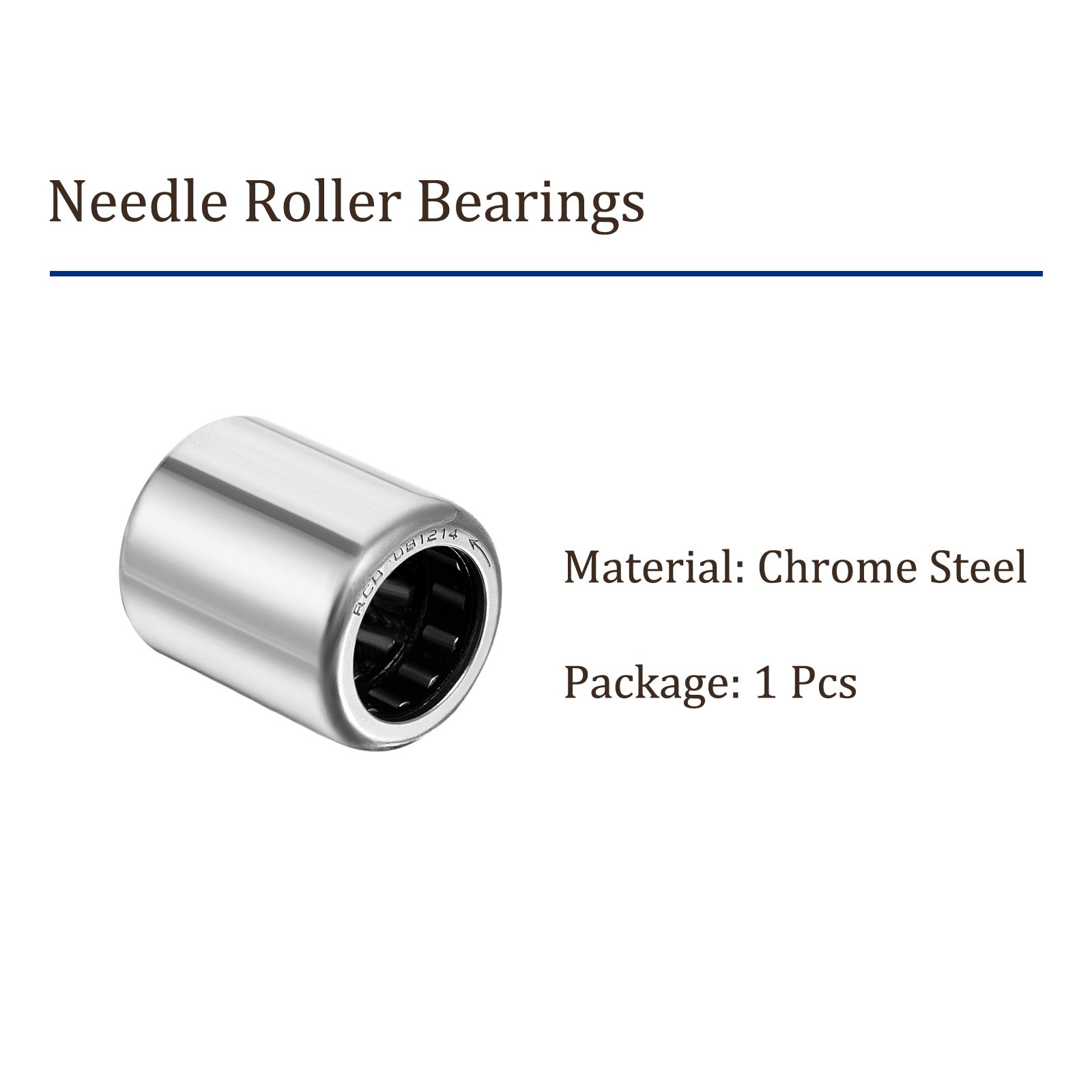 RCB081214 Needle Roller Bearings – [1/2″x3/4″x7/8″] One Way Clutch