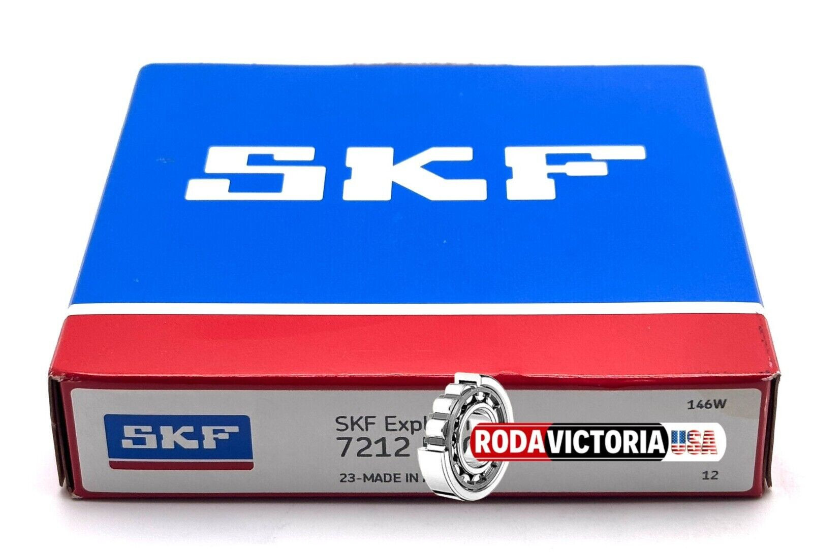SKF 7212 BECBP ANGULAR CONTACT BALL BEARING 60x110x22mm
