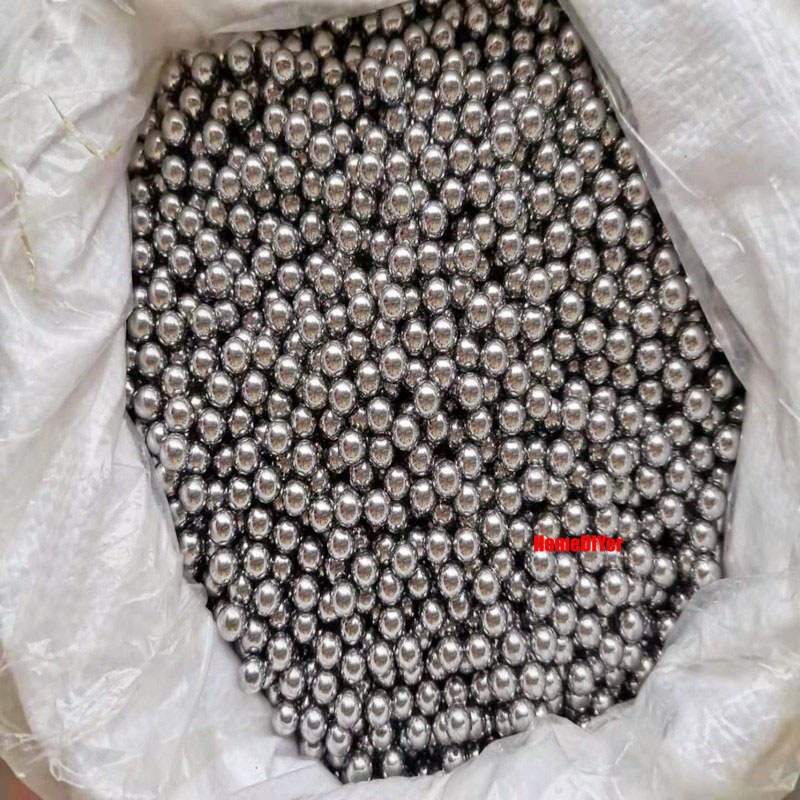 1kg Round Polished Steel Ball Diameter 6.35mm-12mm Smooth Iron Balls Metal Beads