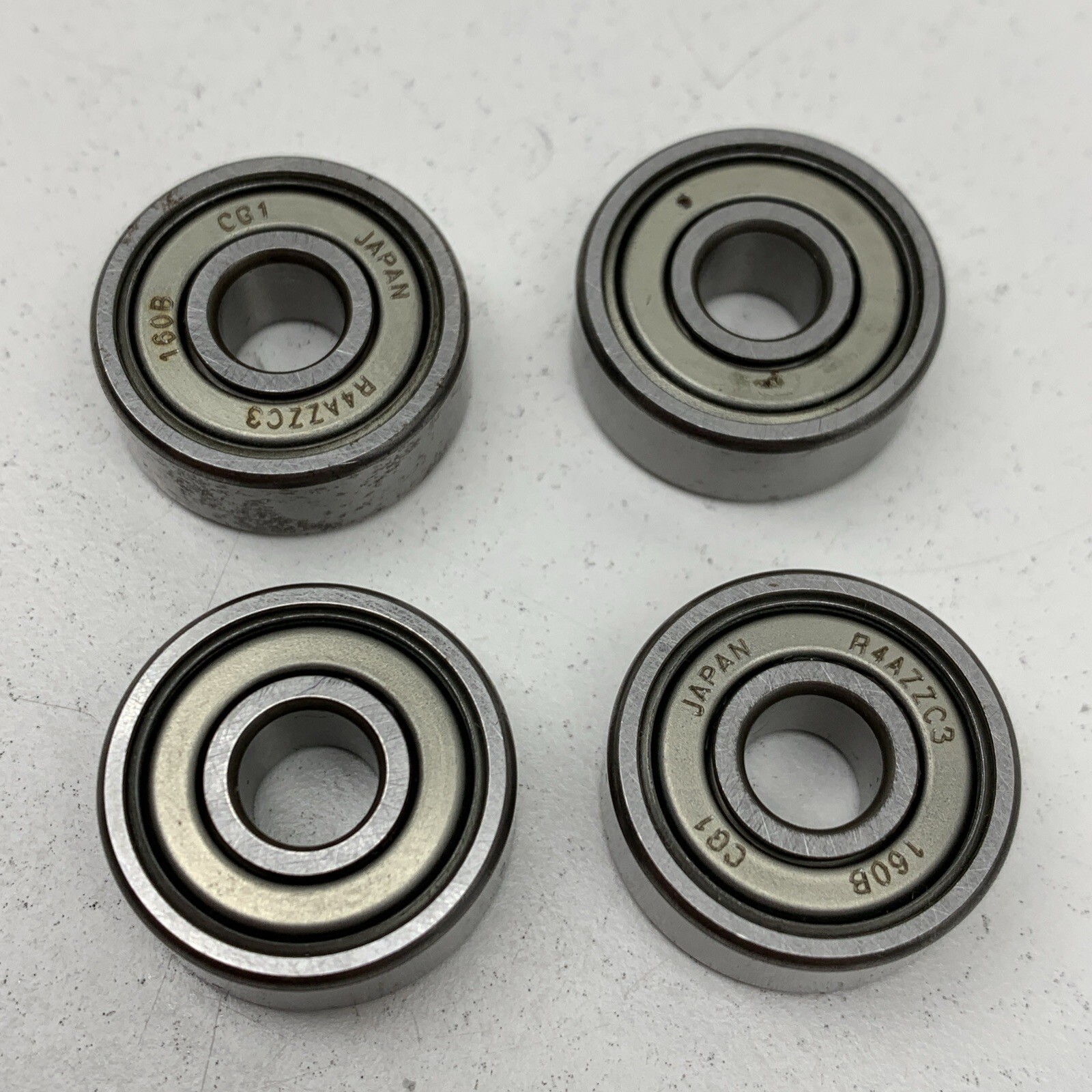 Lot of (20) R4AZZC3 Metal Shield Shielded Ball Bearing 1/4″ x 3/4″ x 9/32″