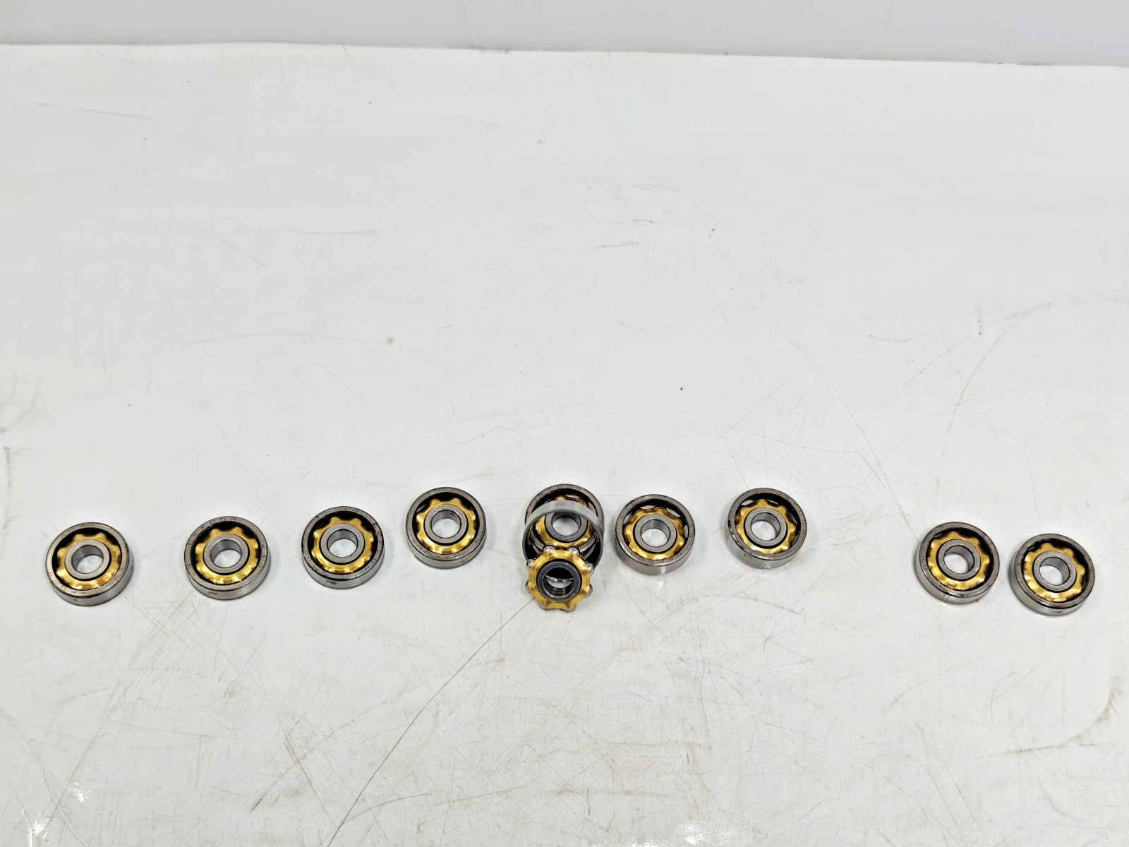 E10 P6 / EN10 P6 DKFDDR Magneto Bearing Angular Contact 10x28x8mm LOT OF 10