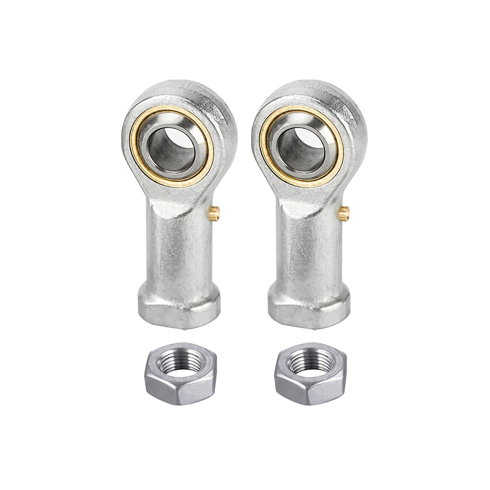PHSB4 Spherical Rod End Bearings 1/4″ Bore Pre-Lubricated Joint Bearings Set,…