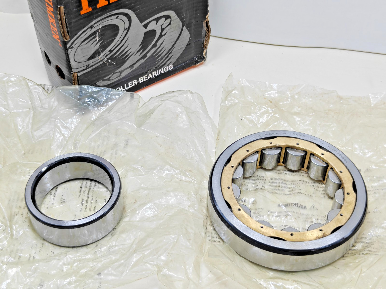 NU317EMAC3 Timken Cylindrical Roller Bearing Timken NU 317 EMA C3 85x180x41mm